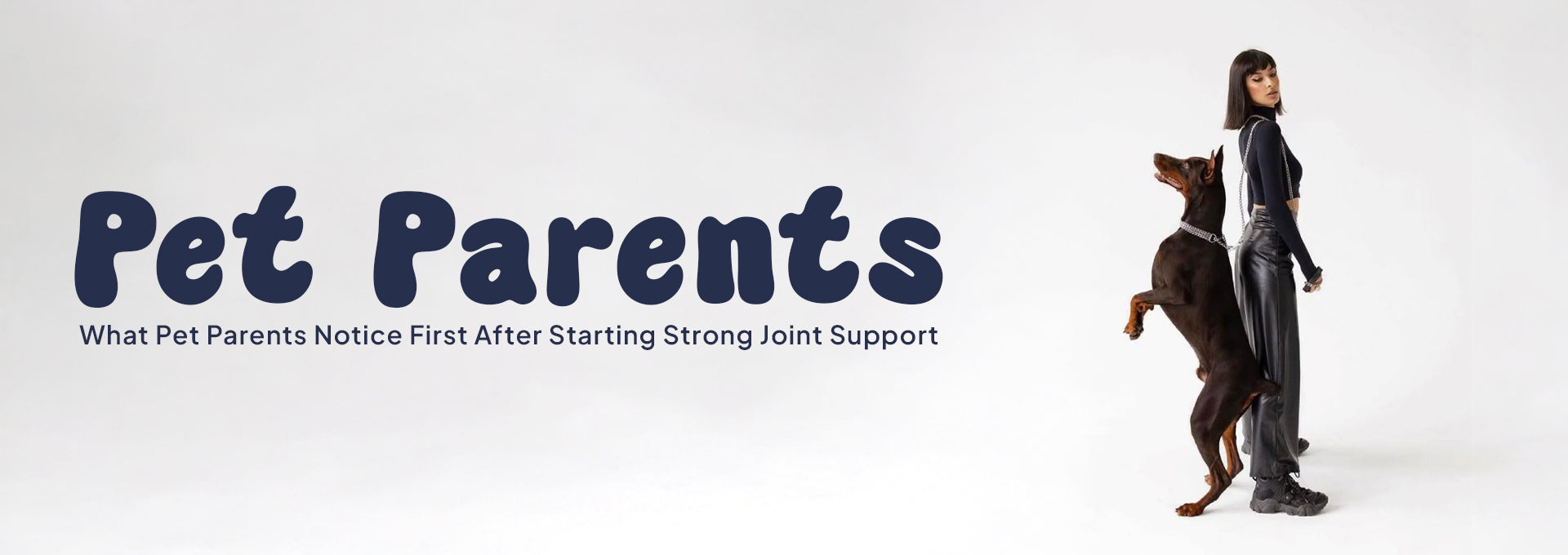 What pet parents notice first after starting strong joint care