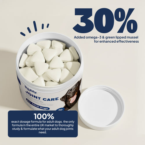 daddy paw supplement dosage and efficacy slide